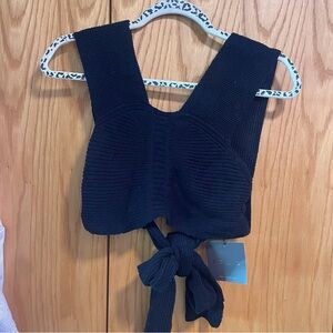 Grey Bandit Knit Top